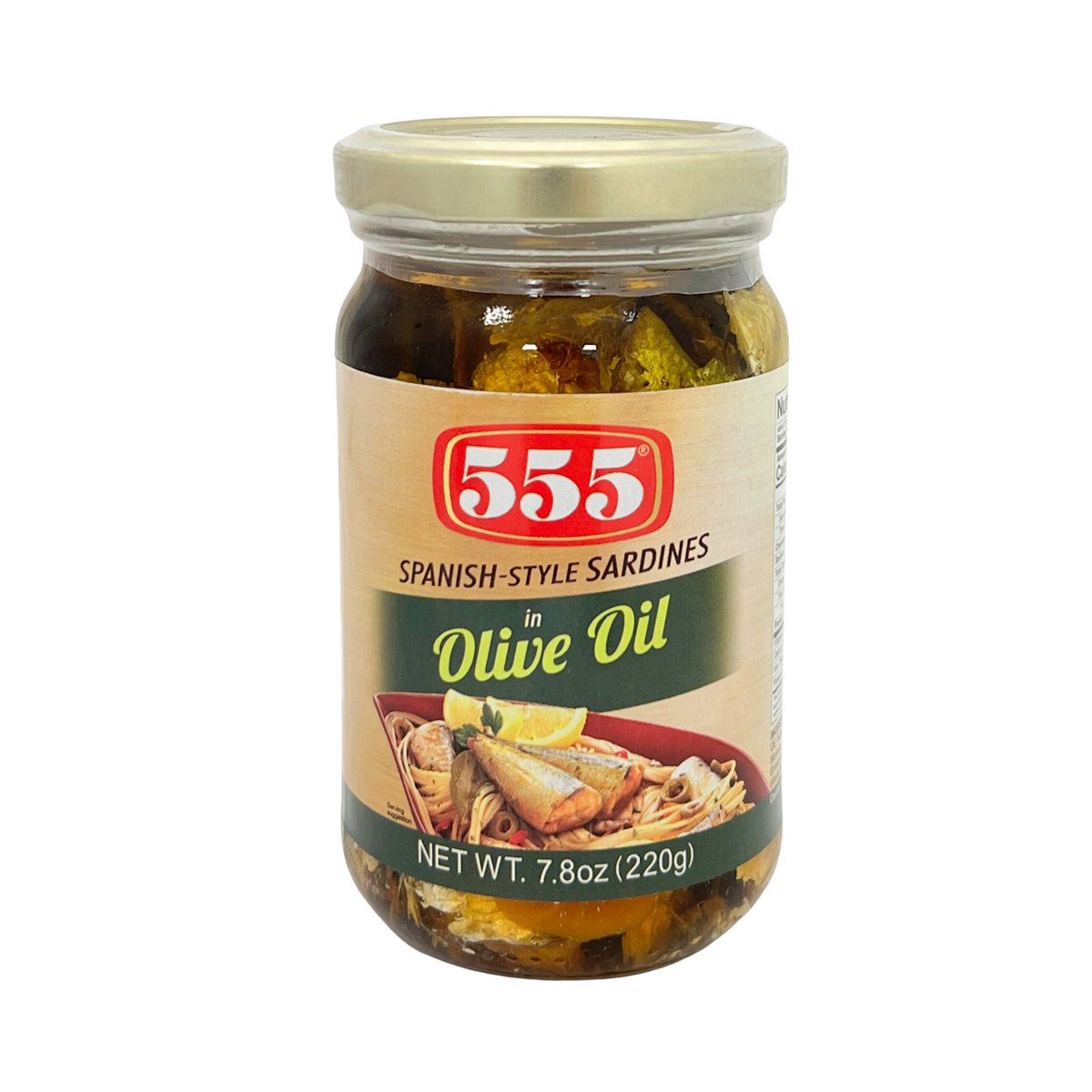 555 Spanish Style Sardines in Olive Oil 7.8 oz