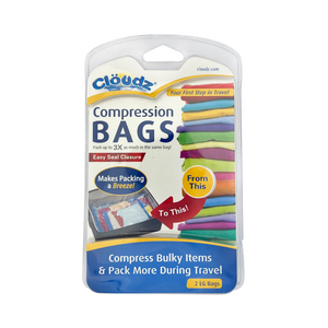 One unit of Cloudz Large Compression Bags 2 pc