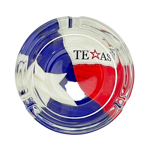 One unit of Texas Flag Souvenir Ashtray