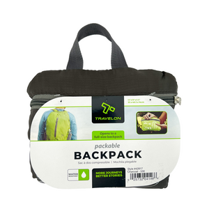 Travelon Packable Backpack - Gray