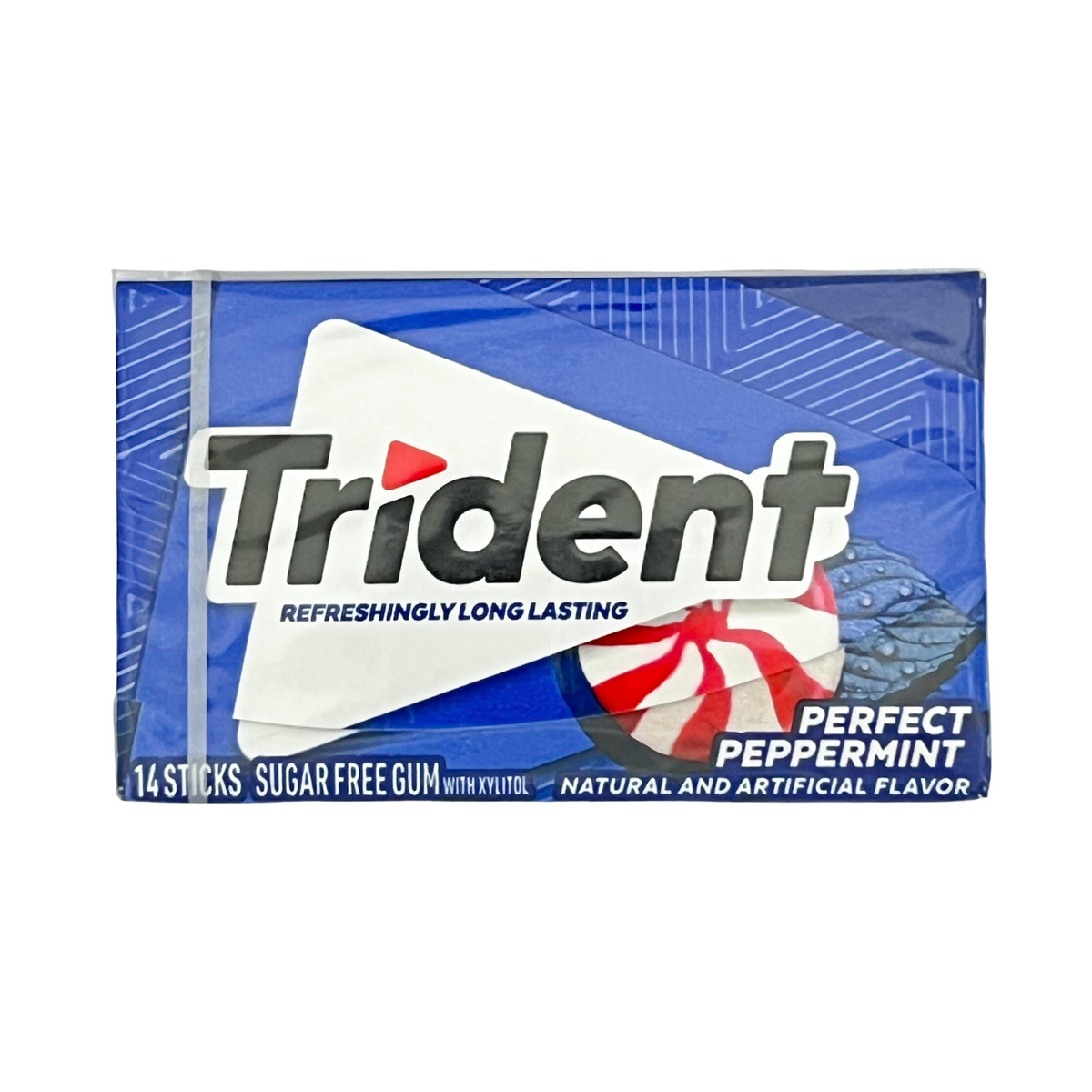 Trident Perfect Peppermint Sugar Free Gum 14 Sticks