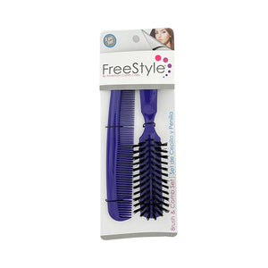One unit of Freestyle Brush & Comb Set