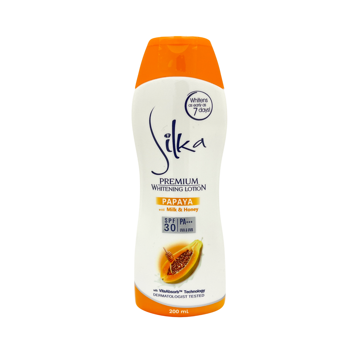 Silka Papaya With Milk And Honey Lotion 200ml