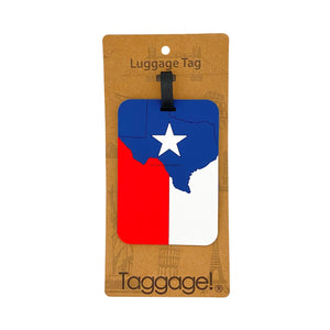 Texas Flag Luggage Tag