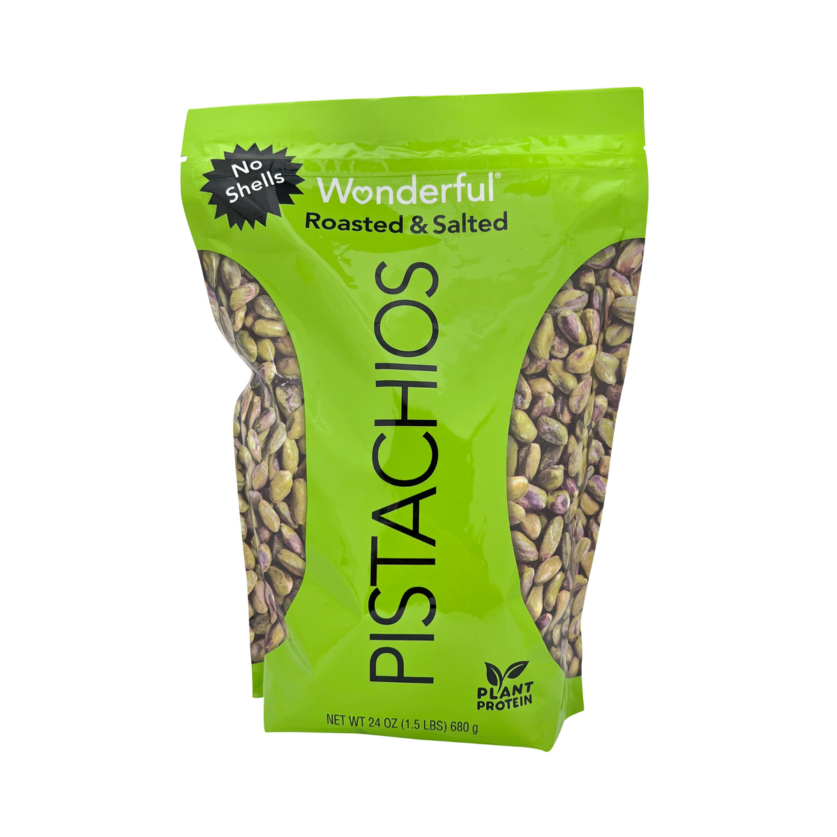 Wonderful Pistachios No Shells Roasted & Salted 24 Oz