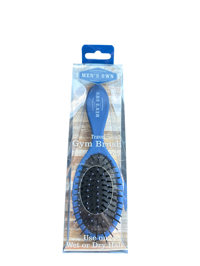 Men's Own Travel Gym Brush - Blue