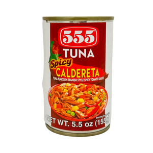 One unit of 555 Tuna Spicy Caldereta 5.5 oz