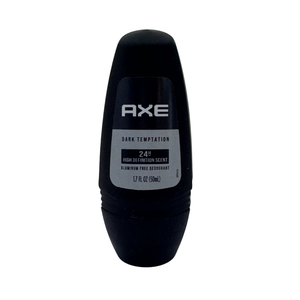 One unit of Axe 24H Aluminum Free Roll On Deodorant Dark Temptation - Travel Size 1.7 fl oz