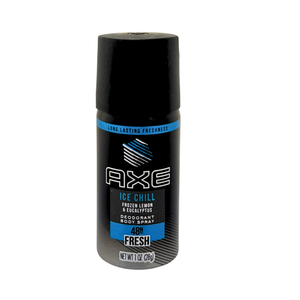 One unit of Axe 48H Deodorant Body Spray Ice Cilll - Travel Size 1 oz