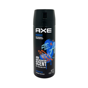 One unit of Axe Anarchy Aluminum Free Deodorant & Body Spray 48h Scent 4 oz