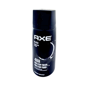 One unit of Axe Black Frozen Pear & Cedar Deodorant Body Spray 48h Non Stop Fresh 150 ml