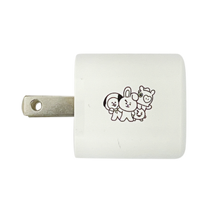 BT21 Dual Port Wall Charger Adapter