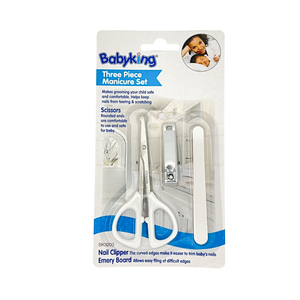 One unit of Babyking Three-piece Manicure Set for Baby