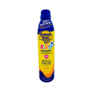 One unit of Banana Boat Kids Sport SPF 50 Spray Sunscreen 9.5 oz