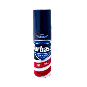 One unit of Barbasol Shaving Cream Original 2.25 oz - Travel Size
