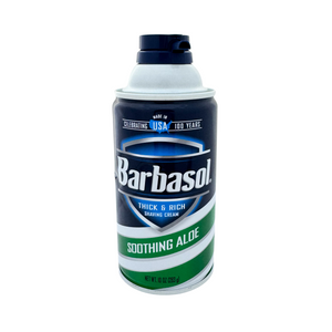 One unit of Barbasol Shaving Cream Soothing Aloe 10 oz