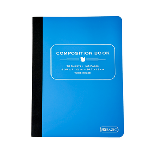One unit of Bazic Composition Book 70 Sheets