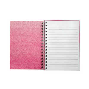 One unit of Be Your Best Spiral Journal 8.5" Pink - 100-Sheet