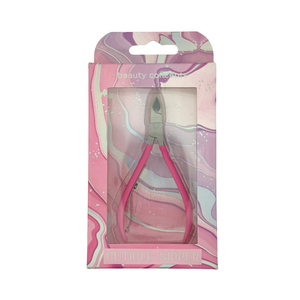 One unit of Beauty Concepts Cuticle Nipper - Pink
