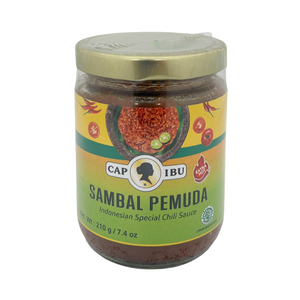 One unit of Cap Ibu Sambal Pemuda Special Chili Sauce 7.4 oz