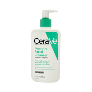 One unit of Cerave Foaming Facial Cleanser 12 fl oz