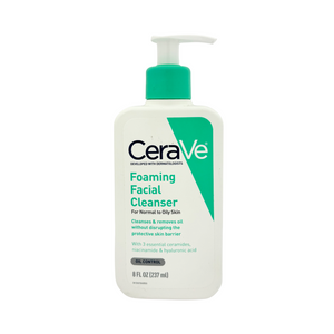 One unit of Cerave Foaming Facial Cleanser 8 fl oz
