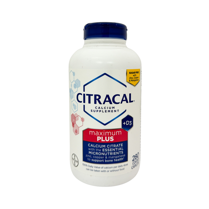 Citracal Calcium Supplement with D3 280 Coated Caplets