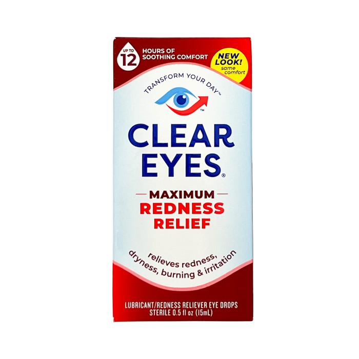 Clear Eyes Maximum Redness Relief Eye Drops 0.5 fl oz