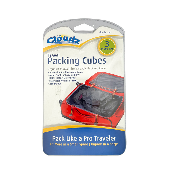Cloudz 3 pc Set Packing Cubes