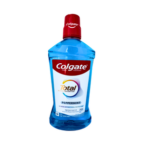 One unit of Colgate Total Peppermint Alcohol Free Mouthwash 1L (33.8 fl oz)