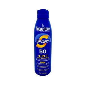 One unit of Coppertone Sport 50 Sunscreen Spray 5.5 oz