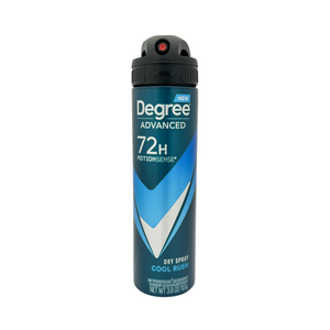 One unit of Degree 72H Motion Sense Antiperspirant Deodorant Men Dry Spray Cool Rush 3.8 oz