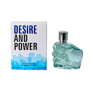 One unit of Desire and Power Eau de Toilette 3.4 fl oz