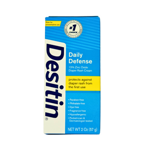 One unit of Desitin Diaper Rash Cream 2 oz