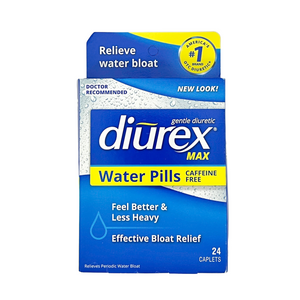 One unit of Diurex Max Water Pills 24 Caplets