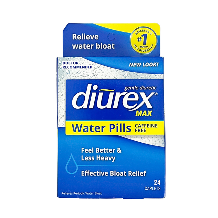 Diurex Max Water Pills 24 Caplets