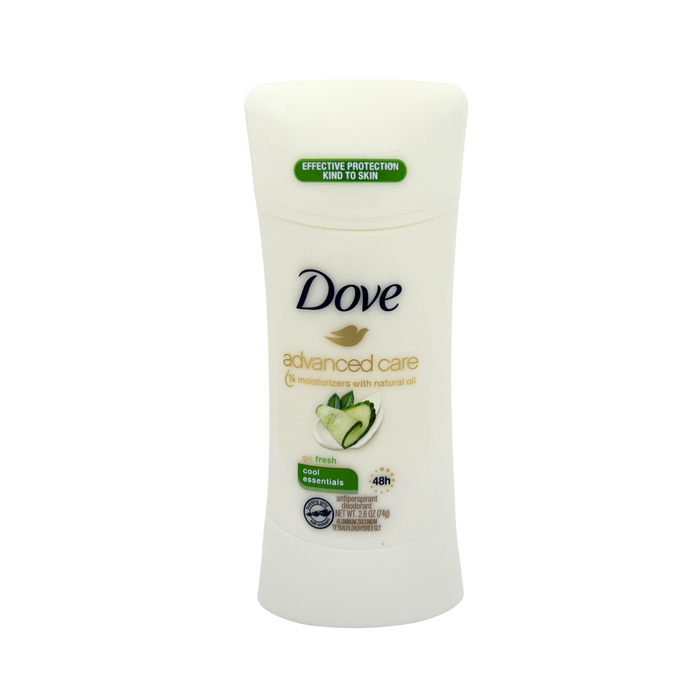 Dove Advanced Care Antiperspirant Deodorant Cool Essentials 48h 2.6 oz