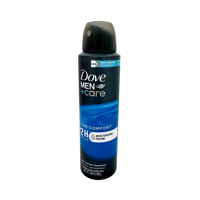 Dove Men + Care Clean Comfort 72h Antiperspirant 3.8 oz