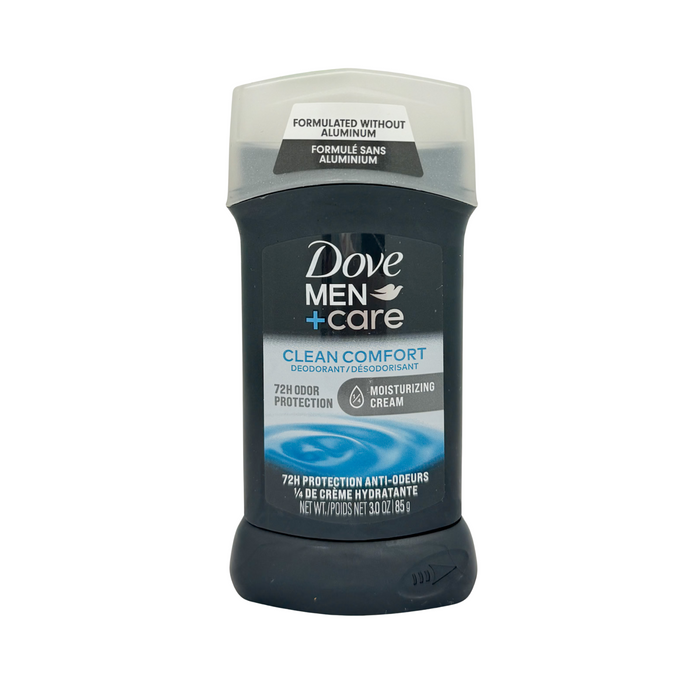 Dove Men + Care Clean Comfort Aluminum Free Antiperspirant 72h 3 oz