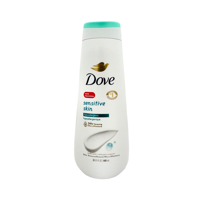 Dove Sensitive Skin Hypoallergenic Body Wash 23 fl oz