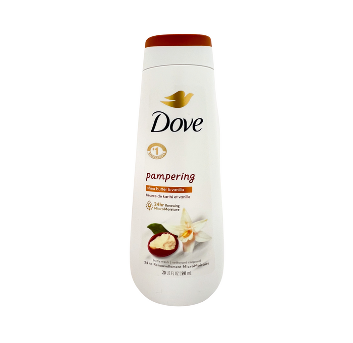 Dove Shea Butter & Vanilla Body Wash 20 oz
