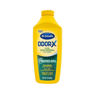 One unit of Dr. Scholl's Odor-X Foot Powder 7 oz