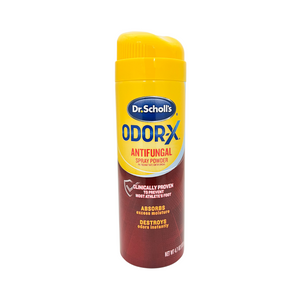 One unit of Dr. Scholl's Odor X Antifungal Spray Powder 4.7 oz