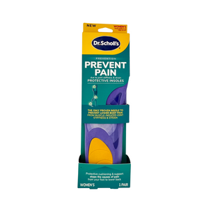 One unit of Dr. Scholl's Prevent Pain Insoles for Women 1 Pair Size 6 - 10