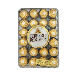 One unit of Ferrero Rocher Hazelnut Chocolates 48 pc