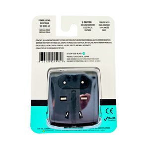 G Force All-in-one Travel Adapter - Black