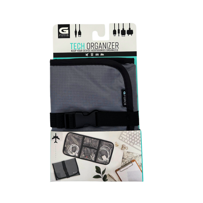 G Force Tech Accessory Organizer - Gray/Black