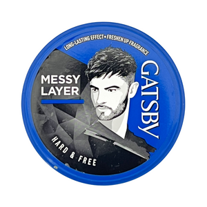 One unit of Gatsby Styling Wax Messy Layer Hard & Free 75g
