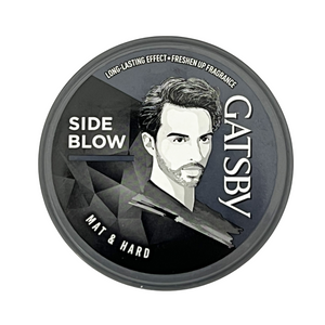 One unit of Gatsby Styling Wax Side Blow Mat & Hard 75g