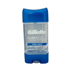 One unit of Gillette Clear Shield Cool Wave Gel Antiperspirant 3.8 oz